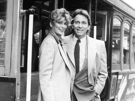 Karen Carlson with John Ritter in In Love with an Older Woman (1982)