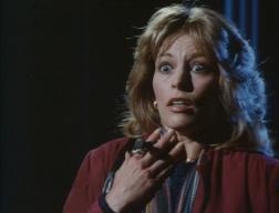 Karen Carlson as Justine in The Octagon